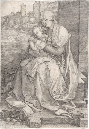 Los 5065 - Dürer, Albrecht - Maria mit dem Kind an der Mauer - 0 - thumb