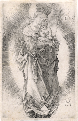 Los 5066 - Dürer, Albrecht - Maria mit Zepter und Sternenkrone - 0 - thumb