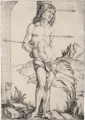 Los 5068 - Dürer, Albrecht - Der hl. Sebastian an der Säule - 0 - thumb