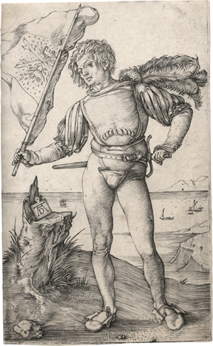 Los 5072 - Dürer, Albrecht - Der Fahnenschwinger - 0 - thumb