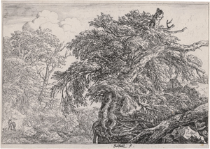 Los 5209 - Ruisdael, Jacob van - Die beiden Bauern mit dem Hund - 0 - thumb