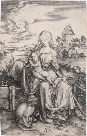 Los 5529 - Dürer, Albrecht - Maria mit der Meerkatze - 0 - thumb