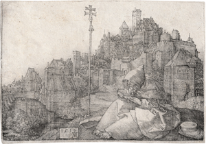 Los 5530 - Dürer, Albrecht - Der hl. Antonius vor der Stadt - 0 - thumb