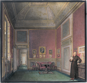 Los 6860 - Österreichisch - um 1840. Fürsterzbischof Vincenz Eduard Milde in einem Salon - 0 - thumb