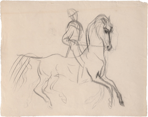 Los 6905 - Jungnickel, Ludwig Heinrich - 34 Blatt Pferde, Tiere und Figurenstudien - 0 - thumb
