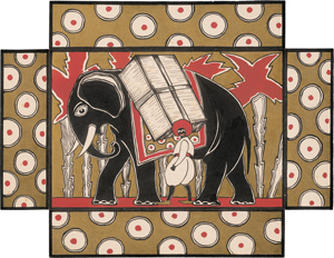 Los 6913 - Krassowsky, Alexey - Elefant mit Mahout - 0 - thumb