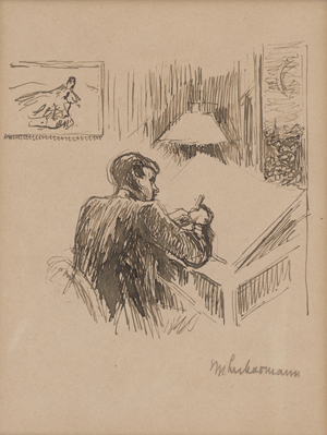 Los 7012 - Liebermann, Max - Am Schreibtisch - 0 - thumb
