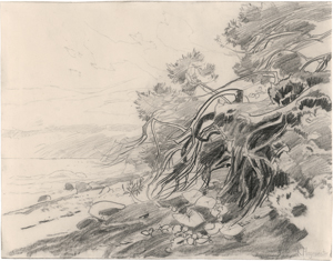 Los 7016 - Hagemeister, Karl - Windfänger an der See - Lohme auf Rügen  - 0 - thumb