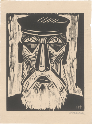 Los 7070 - Pechstein, Hermann Max - Fischerkopf IX - 0 - thumb