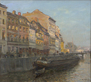 Los 7079 - Heinrich, Otto - Kanal an der Fischerinsel - 0 - thumb