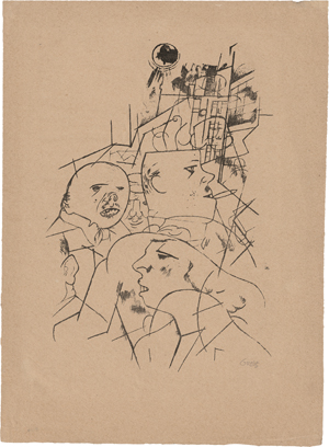 Los 7088 - Grosz, George - Straßenszene - 0 - thumb