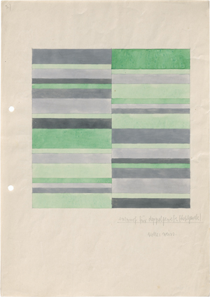 Los 7128 - Meyer-Bergner, Lena - entwurf für doppelgewebe (hohlgewebe) - 0 - thumb