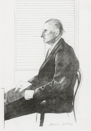 Los 7271 - Hockney, David - Portrait Felix Man (The Print Collector) - 0 - thumb