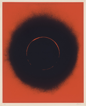 Los 7275 - Piene, Otto - Schwarze Sonne auf Rot - 0 - thumb