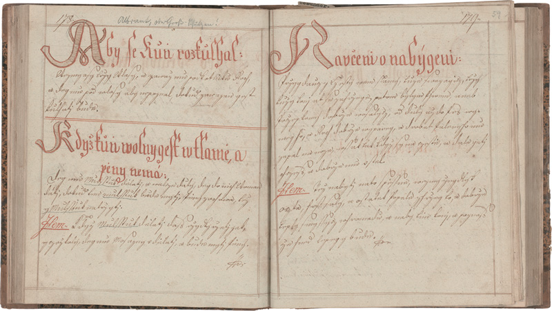 Lot 1079, Auction  125, Meister Albrant, "Albrechts Roßarzneibuch, Rosenberger Pelzbuch"