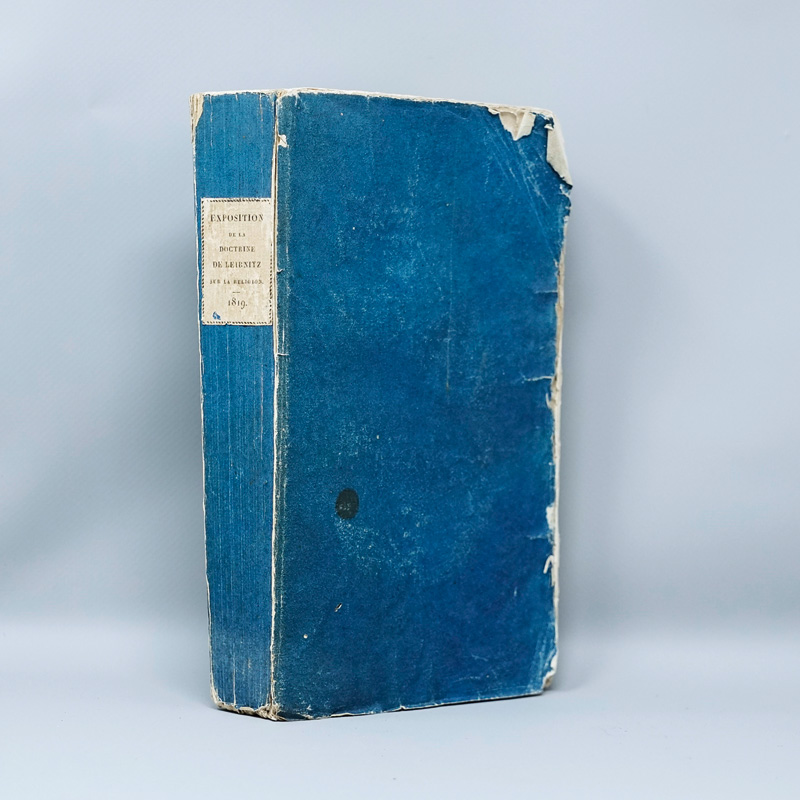 Lot 1648, Auction  125, Eymery, Jacques André und Leibniz, Gottfried Wilhelm, Exposition de la doctrine de Leibnitz sur la religion