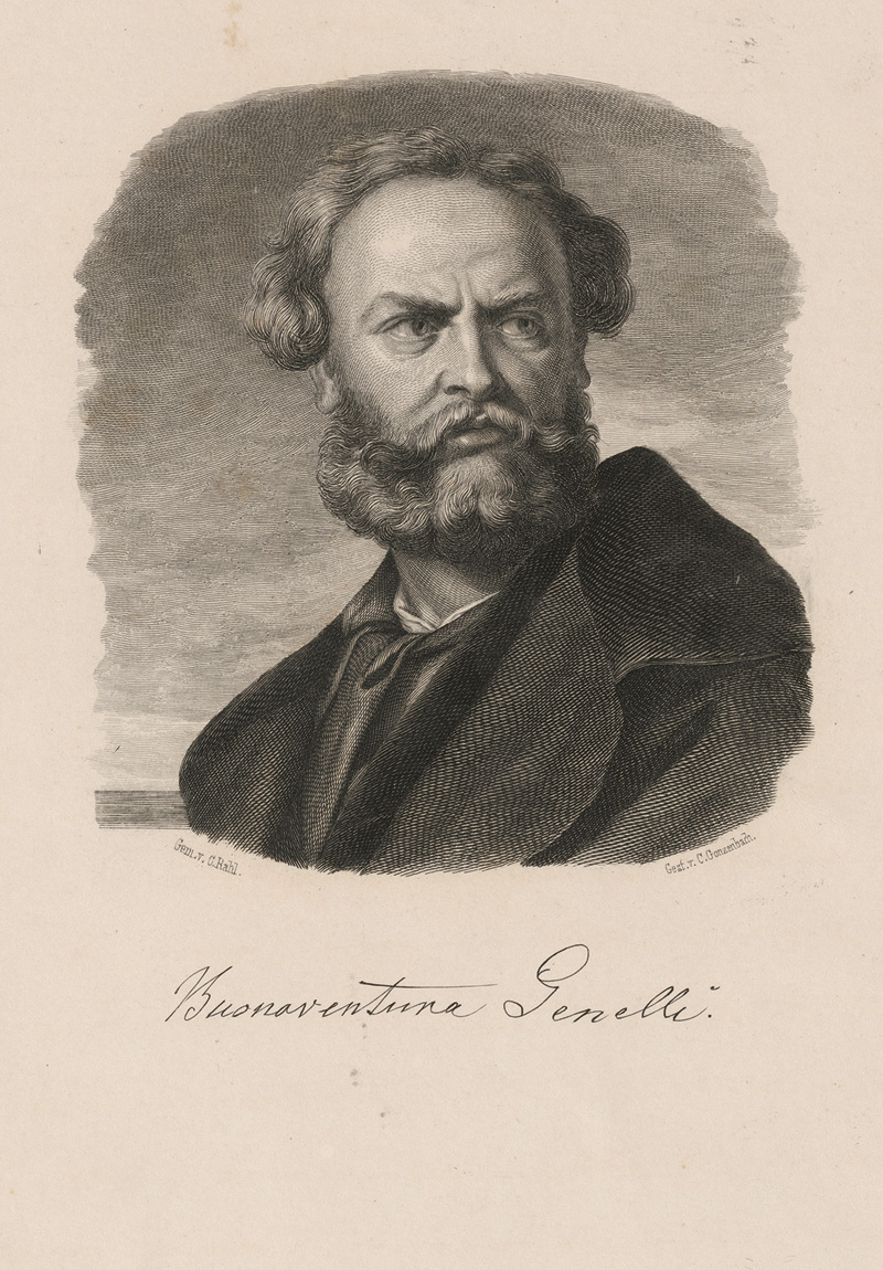 Lot 2129, Auction  125, Genelli, Buonaventura, Brief 1850 an Georg Wigand. 1850