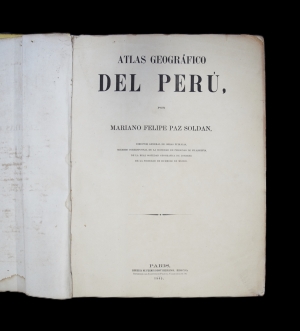 Los 29 - Paz Soldan, Mariano Felipe - Atlas geografico del Perù - 1 - thumb