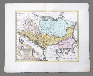 Los 221 - Homann, Johann Baptist - Principatus Munsterbergensis. Nürnberg, Erben Homann, 1736 - 5 - thumb