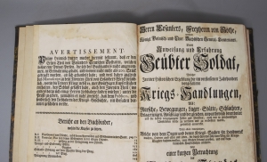 Los 451 - Eosander Freiherr von Göthe, Johann Friedrich Nilsson - Durch Anweisung und Erfahrung Geübter Soldat - 11 - thumb