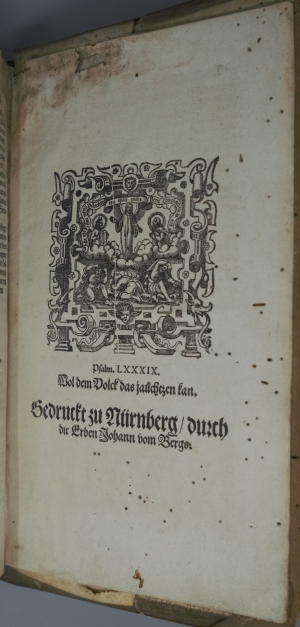 Los 1164 - Mathesius, Johannes - Postilla. Das ist Außlegung der Sontags und fürnembsten Fest Evangelien uber das gantze jar - 7 - thumb