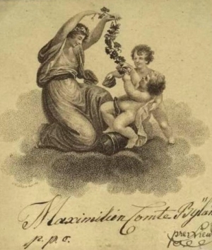 Los 2148 - Sammlung von Billets, Kupferstichen - und Zeichnungen des 18.-19. Jahrhunderts - 4 - thumb