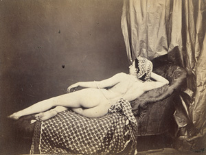 Lot 4015, Auction  126, Belloc, Auguste, Reclining nude