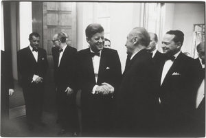 Lot 4185, Auction  126, McBride, Will, Adenauer & Kennedy in Bonn, Palais Schaumburg