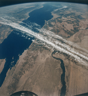 Lot 4192, Auction  126, NASA, Gemini XII: United Arab Republic - Saudi Arabia: Red Sea and Nile Valley