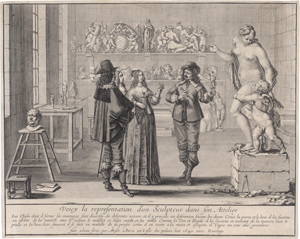 Lot 5035, Auction  126, Bosse, Abraham, Der Bildhauer in seinem Atelier