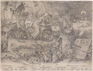 Lot 5040, Auction  126, Bruegel d. Ä., Pieter - nach, Ira - Zorn