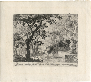 Lot 5251, Auction  126, Vinckboons, David - nach, Pyramus udn Thisbe; Hero und Leander