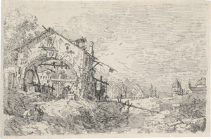 Los 5273 - Canaletto - Die Landschaft mit der Frau am Brunnen - 0 - thumb