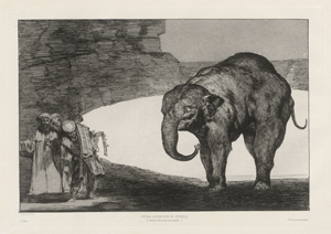 Los 5294 - Goya, Francisco de - Los Proverbios: Vier ergänzende Blätter - 1 - thumb