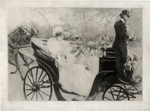 Lot 5355, Auction  126, Chahine, Edgar, La Promenade