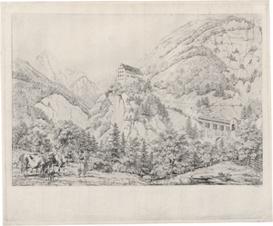 Lot 5359, Auction  126, Erhard, Johann Christoph, Der Georgenberg bei Schwaz in Tyrol