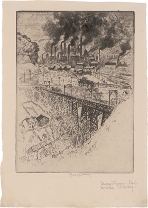 Lot 5402, Auction  126, Pennell, Joseph, Edgar Thomson Steel Works, Pittsburg