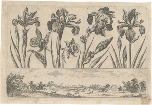 Lot 5527, Auction  126, Cochin, Nicolas, Blumen und Landschaften