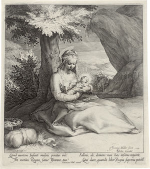 Lot 5630, Auction  126, Muller, Jan Harmensz., Die Ruhe auf der Flucht nach Ägypten