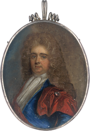 Lot 6039, Auction  126, Englisch, um 1710. Bildnis wohl Georg I., König von England