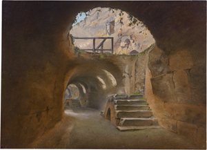 Lot 6080, Auction  126, Deutsch, um 1840. Im Inneren des Kolosseums