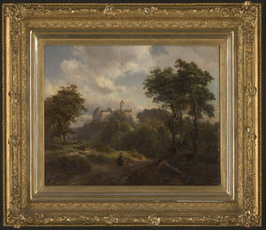 Los 6103 - Hummel, Carl Maria Nikolaus - Ansicht von Burg und Schloss Allstedt im Südharz - 1 - thumb