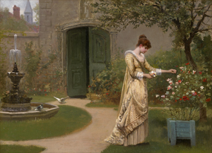 Lot 6174, Auction  126, Wells Champney, James, Im Garten