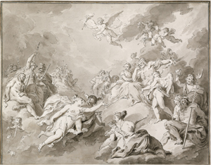 Lot 6579, Auction  126, Pernet, Jacques-Henry-Alexandre, Zwei Ruinencappriccios