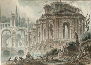 Los 6579 - Pernet, Jacques-Henry-Alexandre - Zwei Ruinencappriccios - 1 - thumb