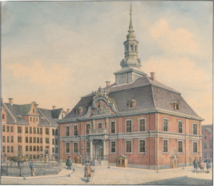 Lot 6714, Auction  126, Nielsen, Christian Vilhelm, Acht historische Ansichten aus Kopenhagen 