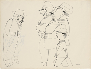Los 7094 - Grosz, George - Street Scene, New York - 0 - thumb