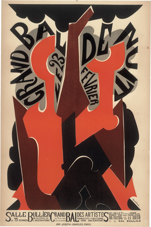 Lot 7108, Auction  126, Gontscharowa, Natalja, Grand bal de nuit, Salle Bullier grand bal des artistes