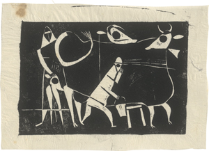 Lot 8183, Auction  126, Marcks, Gerhard, Im Kuhstall