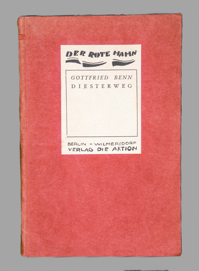 Lot 3020, Auction  126, Benn, Gottfried, Diesterweg